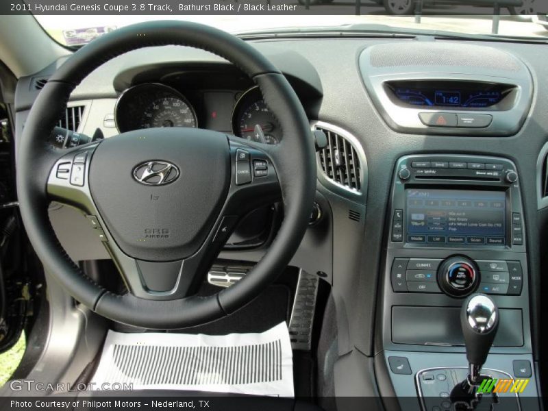 Dashboard of 2011 Genesis Coupe 3.8 Track
