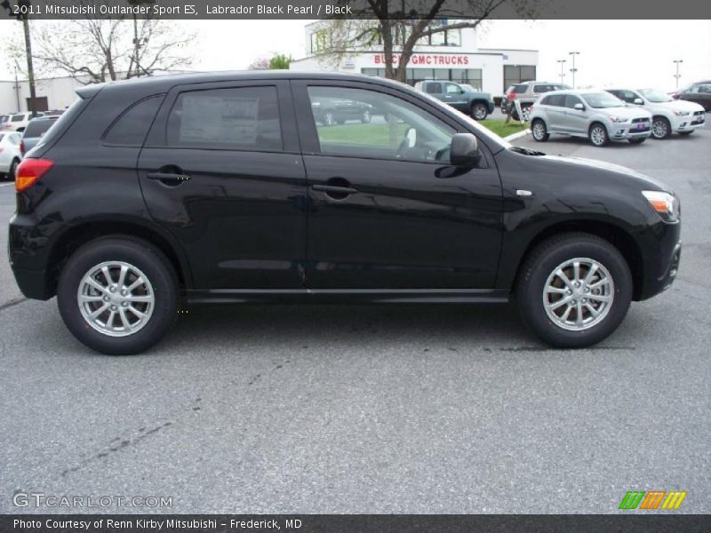 Labrador Black Pearl / Black 2011 Mitsubishi Outlander Sport ES