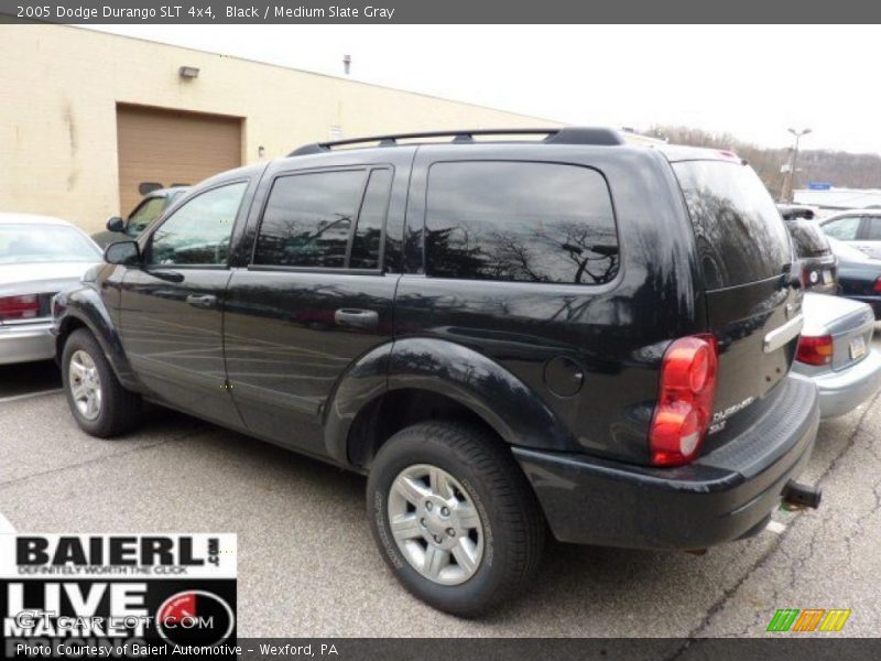 Black / Medium Slate Gray 2005 Dodge Durango SLT 4x4