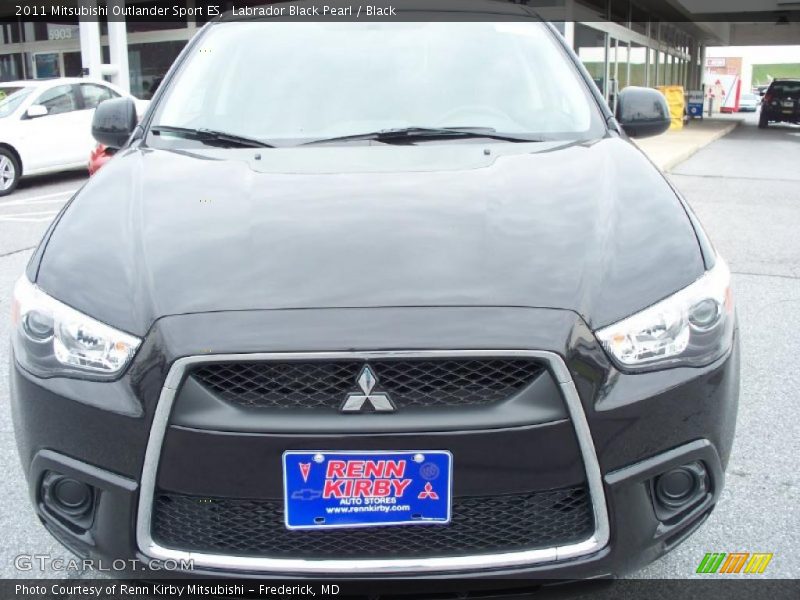 Labrador Black Pearl / Black 2011 Mitsubishi Outlander Sport ES