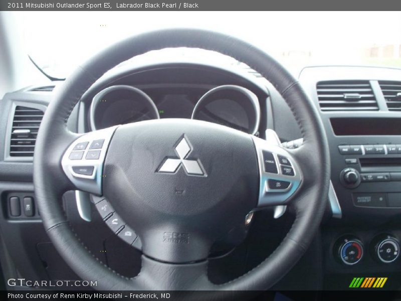 Labrador Black Pearl / Black 2011 Mitsubishi Outlander Sport ES