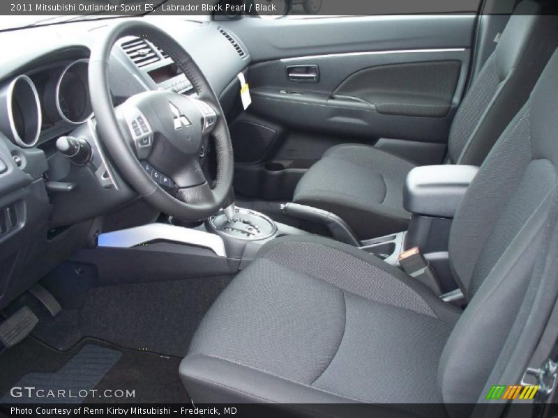 Labrador Black Pearl / Black 2011 Mitsubishi Outlander Sport ES