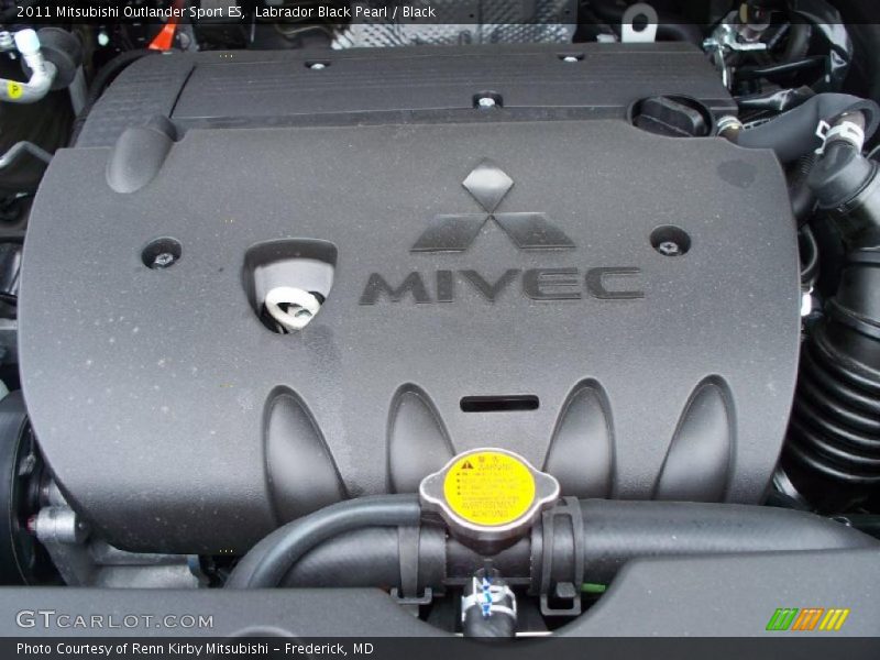 Labrador Black Pearl / Black 2011 Mitsubishi Outlander Sport ES