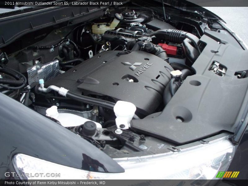 Labrador Black Pearl / Black 2011 Mitsubishi Outlander Sport ES