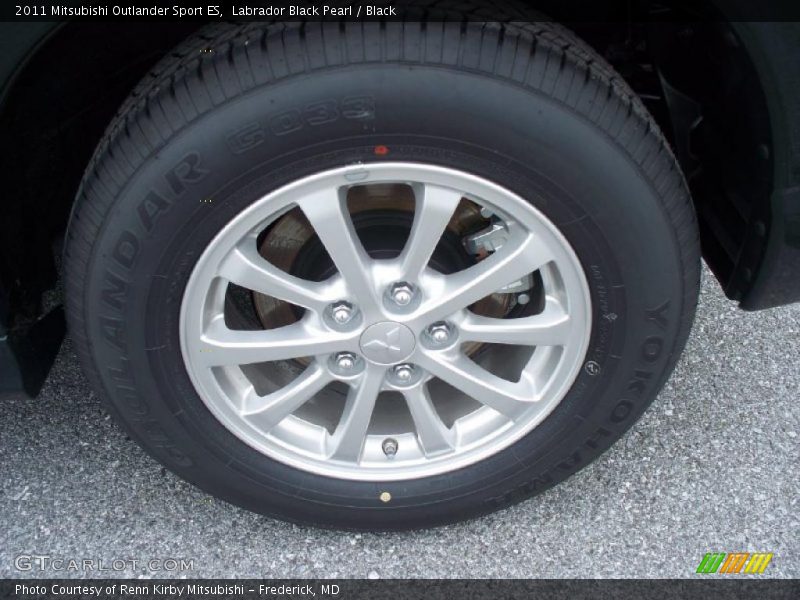 Labrador Black Pearl / Black 2011 Mitsubishi Outlander Sport ES