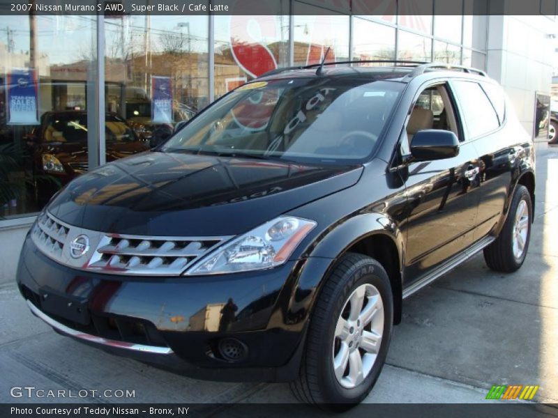 Super Black / Cafe Latte 2007 Nissan Murano S AWD