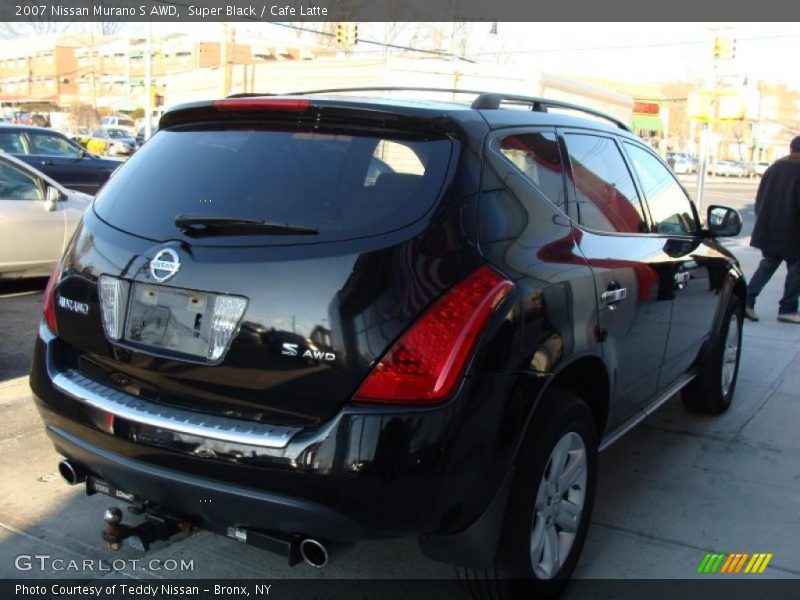 Super Black / Cafe Latte 2007 Nissan Murano S AWD