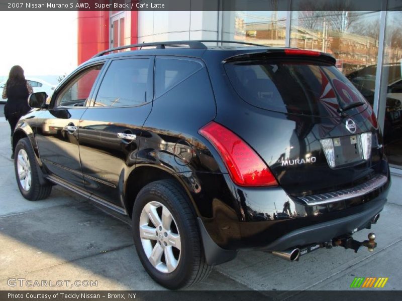 Super Black / Cafe Latte 2007 Nissan Murano S AWD