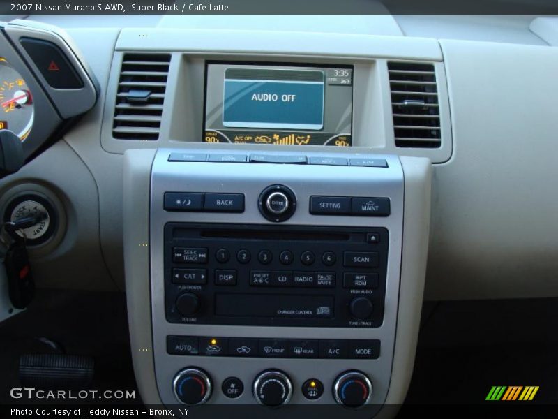 Super Black / Cafe Latte 2007 Nissan Murano S AWD