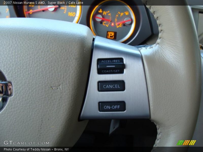 Super Black / Cafe Latte 2007 Nissan Murano S AWD