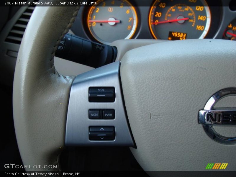Super Black / Cafe Latte 2007 Nissan Murano S AWD