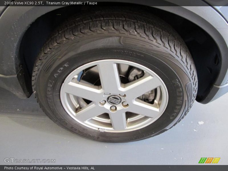 Titanium Gray Metallic / Taupe 2006 Volvo XC90 2.5T