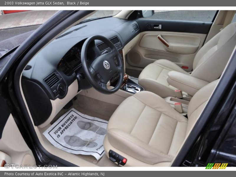  2003 Jetta GLX Sedan Beige Interior