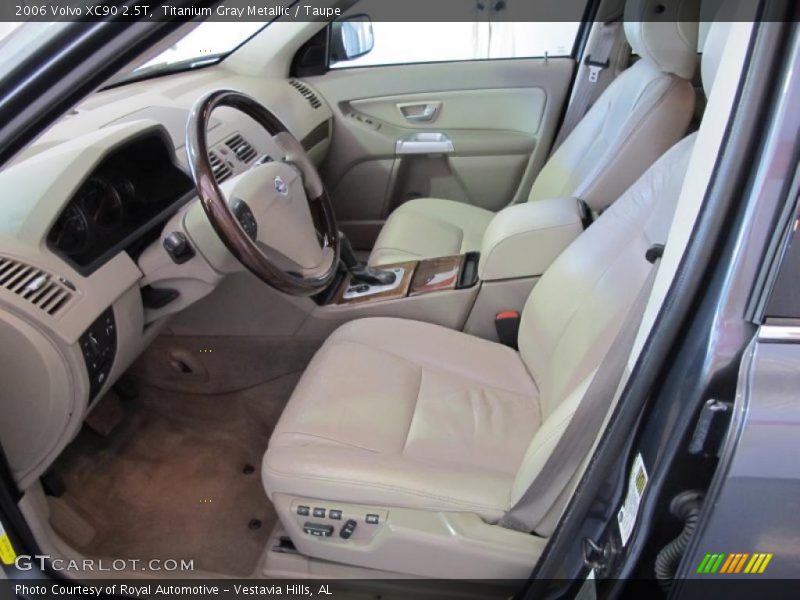 Titanium Gray Metallic / Taupe 2006 Volvo XC90 2.5T