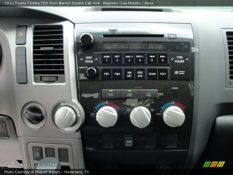 Controls of 2011 Tundra TRD Rock Warrior Double Cab 4x4