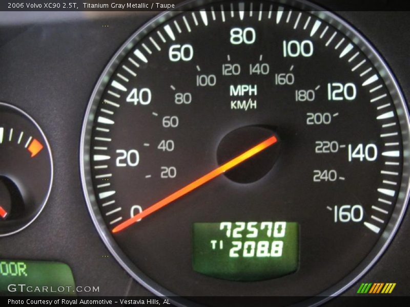 Titanium Gray Metallic / Taupe 2006 Volvo XC90 2.5T
