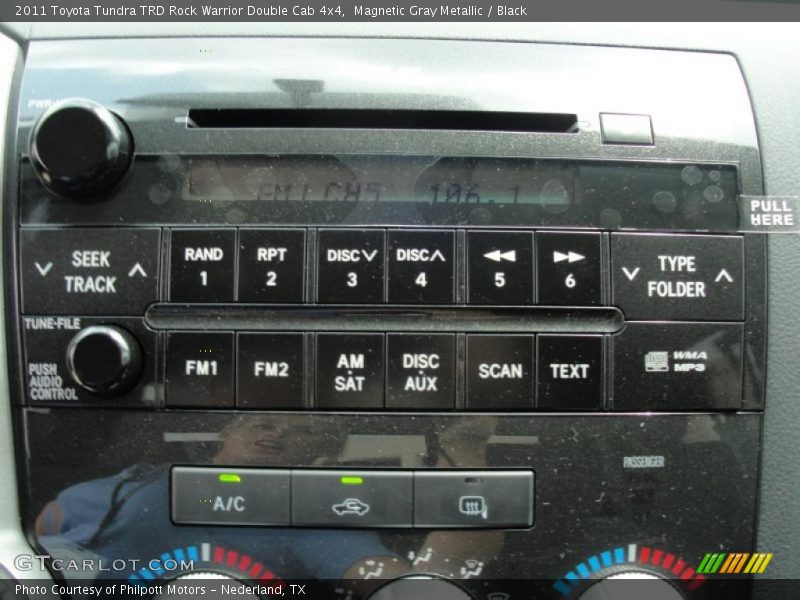 Controls of 2011 Tundra TRD Rock Warrior Double Cab 4x4