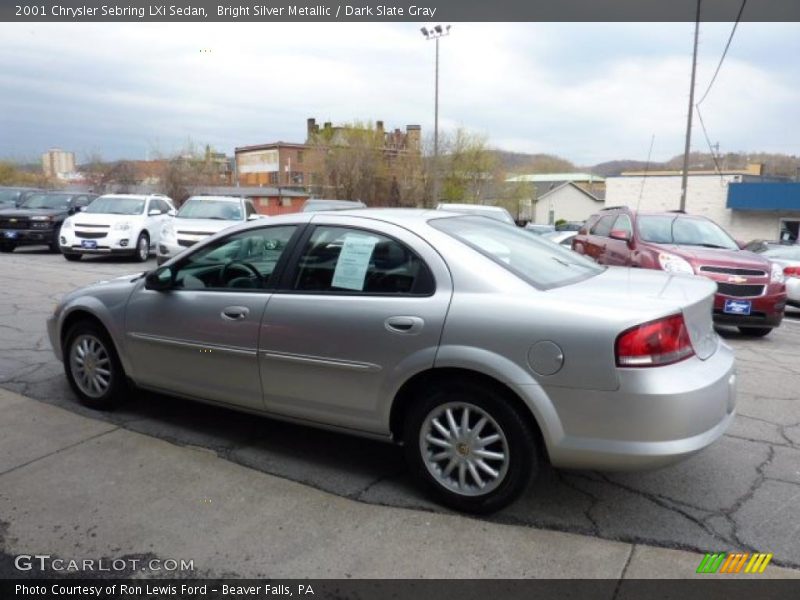 Bright Silver Metallic / Dark Slate Gray 2001 Chrysler Sebring LXi Sedan