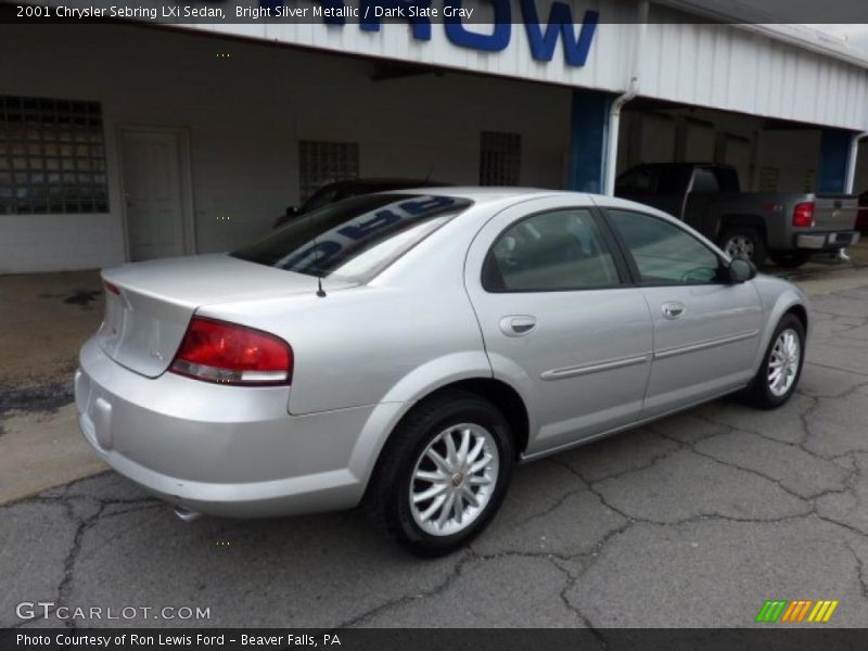 Bright Silver Metallic / Dark Slate Gray 2001 Chrysler Sebring LXi Sedan