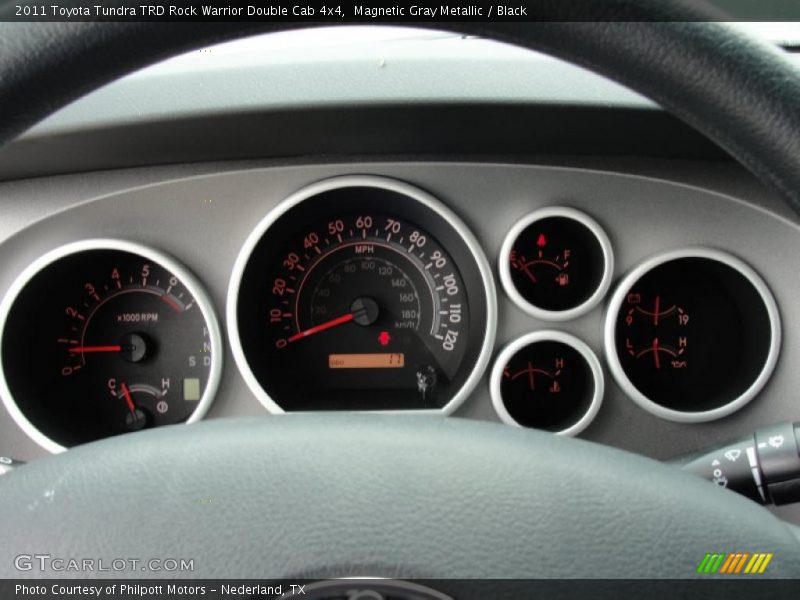 Magnetic Gray Metallic / Black 2011 Toyota Tundra TRD Rock Warrior Double Cab 4x4