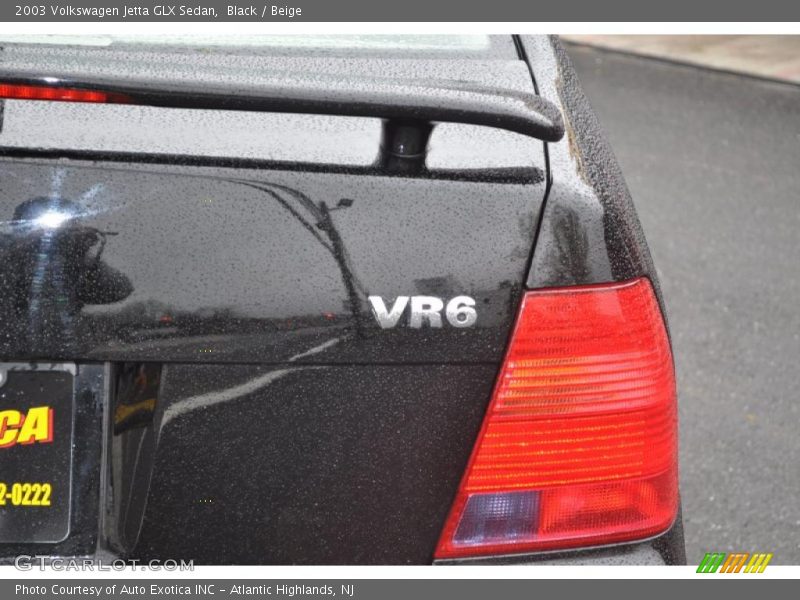 Black / Beige 2003 Volkswagen Jetta GLX Sedan