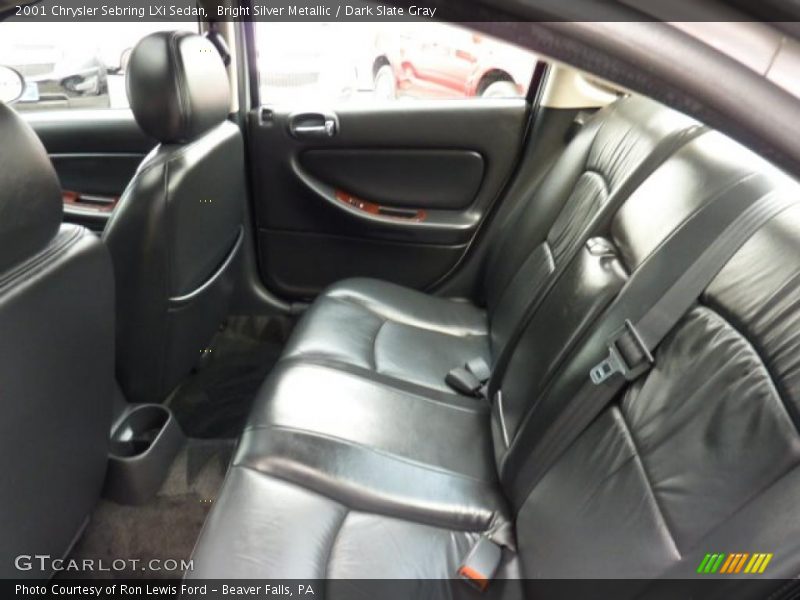 Bright Silver Metallic / Dark Slate Gray 2001 Chrysler Sebring LXi Sedan