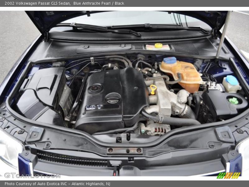 Blue Anthracite Pearl / Black 2002 Volkswagen Passat GLS Sedan
