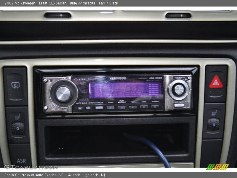 Blue Anthracite Pearl / Black 2002 Volkswagen Passat GLS Sedan