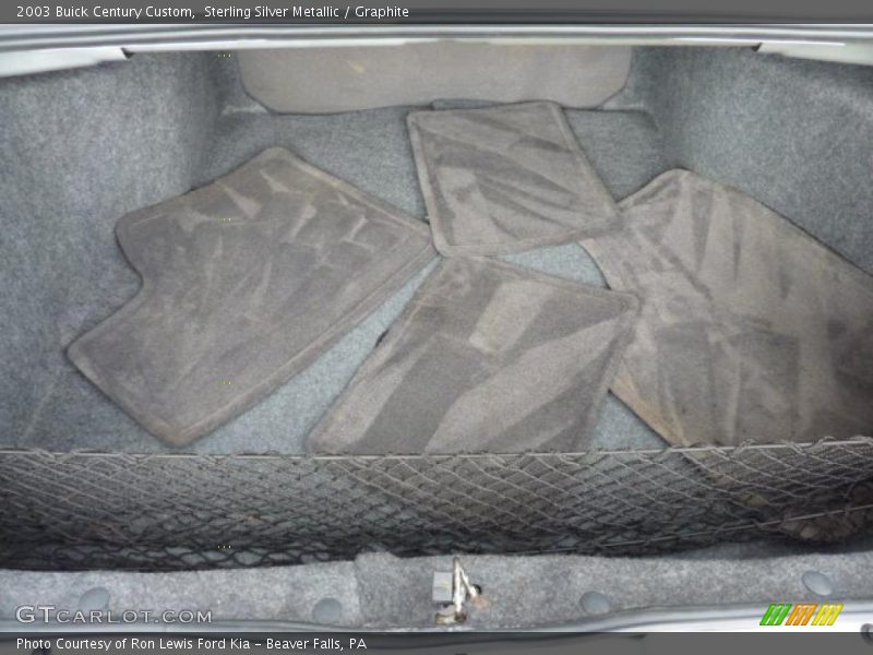 Sterling Silver Metallic / Graphite 2003 Buick Century Custom