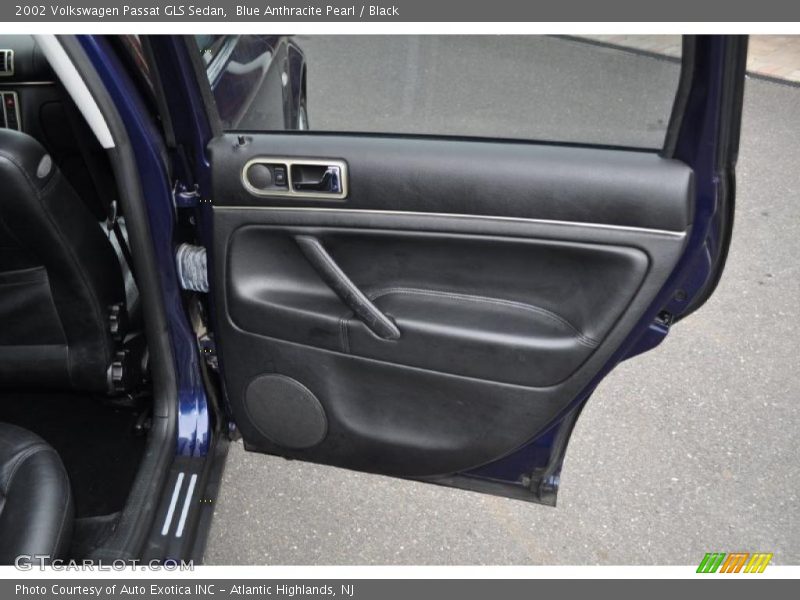 Blue Anthracite Pearl / Black 2002 Volkswagen Passat GLS Sedan