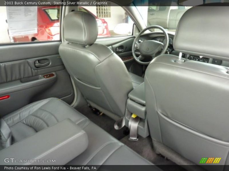 Sterling Silver Metallic / Graphite 2003 Buick Century Custom