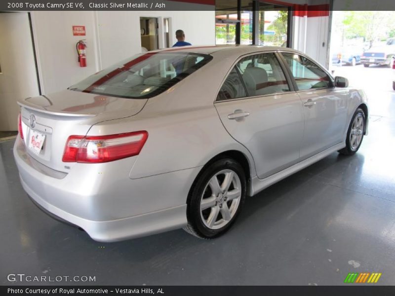 Classic Silver Metallic / Ash 2008 Toyota Camry SE V6