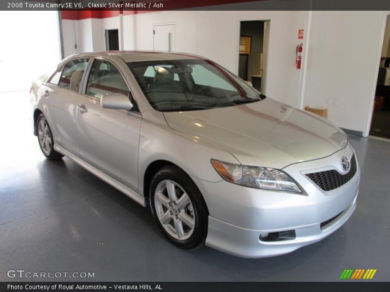 Classic Silver Metallic / Ash 2008 Toyota Camry SE V6