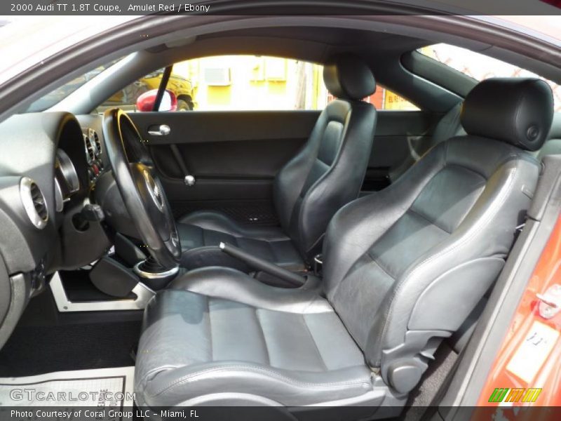  2000 TT 1.8T Coupe Ebony Interior