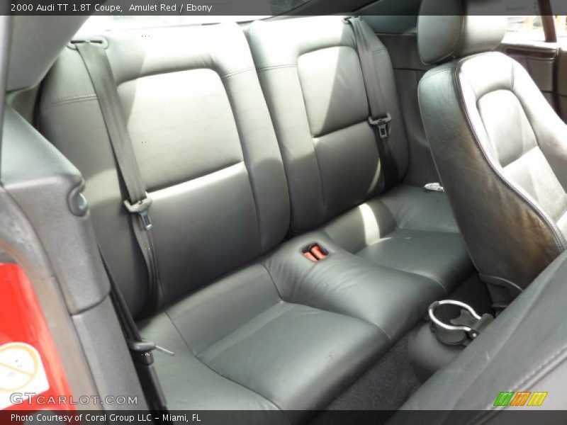  2000 TT 1.8T Coupe Ebony Interior