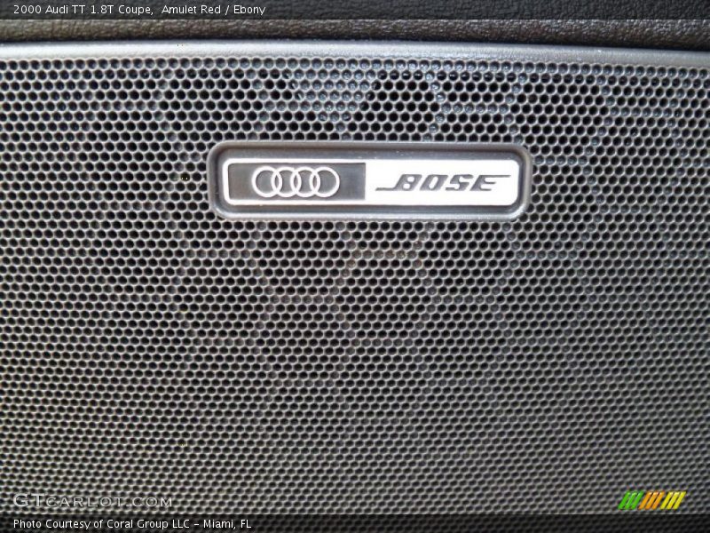 Amulet Red / Ebony 2000 Audi TT 1.8T Coupe