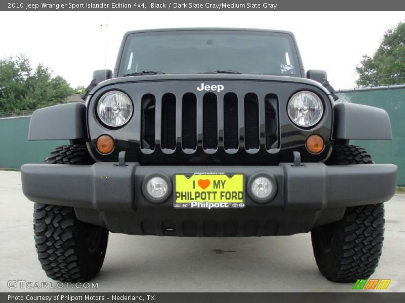 Black / Dark Slate Gray/Medium Slate Gray 2010 Jeep Wrangler Sport Islander Edition 4x4