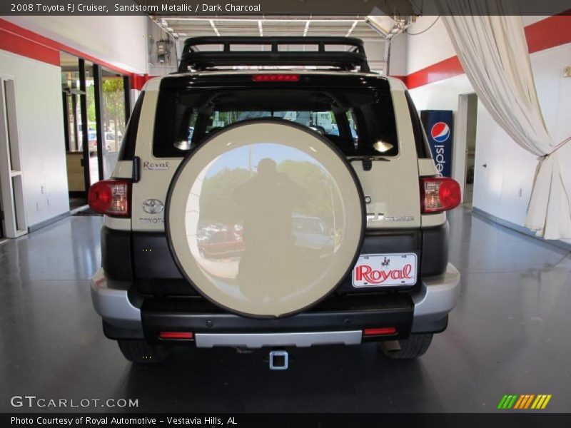 Sandstorm Metallic / Dark Charcoal 2008 Toyota FJ Cruiser