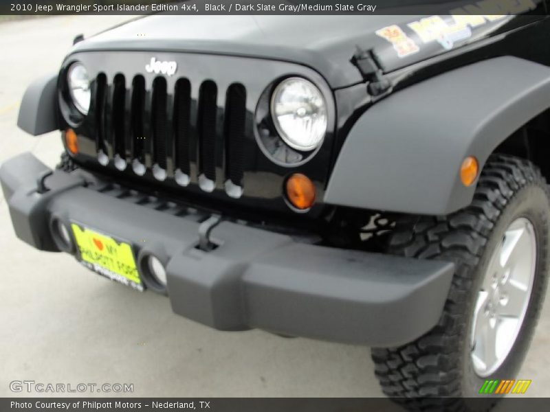 Black / Dark Slate Gray/Medium Slate Gray 2010 Jeep Wrangler Sport Islander Edition 4x4