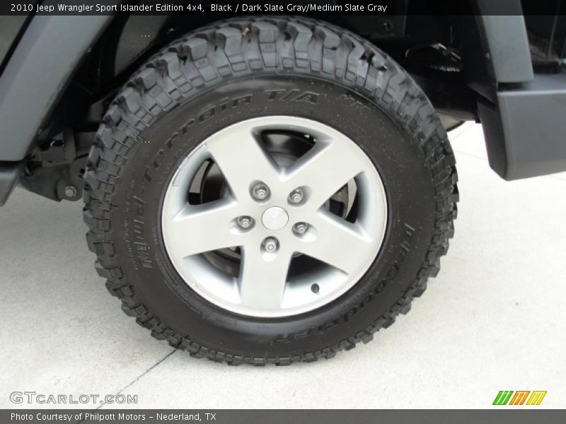  2010 Wrangler Sport Islander Edition 4x4 Wheel