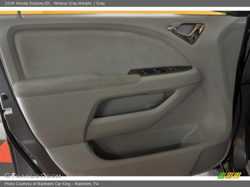 Nimbus Gray Metallic / Gray 2008 Honda Odyssey EX