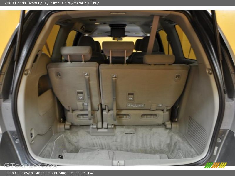 Nimbus Gray Metallic / Gray 2008 Honda Odyssey EX