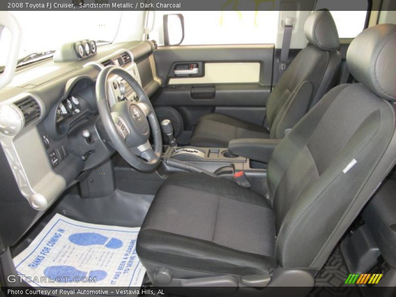 Sandstorm Metallic / Dark Charcoal 2008 Toyota FJ Cruiser