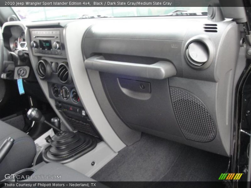 Black / Dark Slate Gray/Medium Slate Gray 2010 Jeep Wrangler Sport Islander Edition 4x4