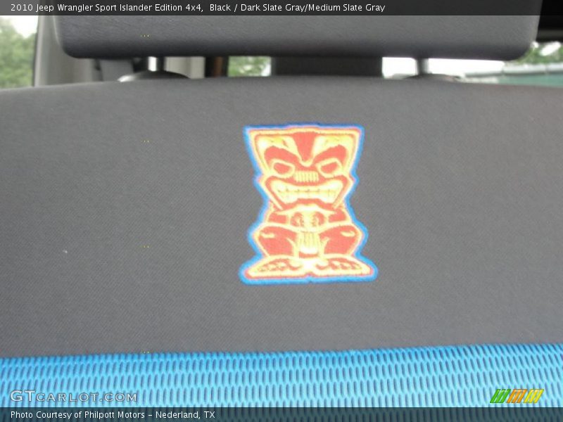 Black / Dark Slate Gray/Medium Slate Gray 2010 Jeep Wrangler Sport Islander Edition 4x4