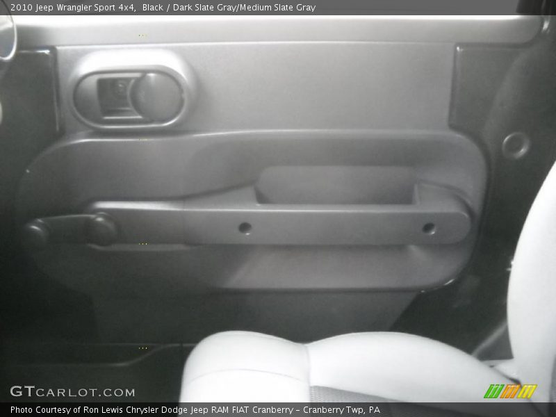 Black / Dark Slate Gray/Medium Slate Gray 2010 Jeep Wrangler Sport 4x4
