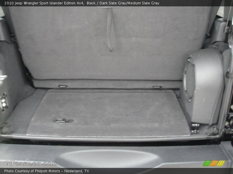 Black / Dark Slate Gray/Medium Slate Gray 2010 Jeep Wrangler Sport Islander Edition 4x4