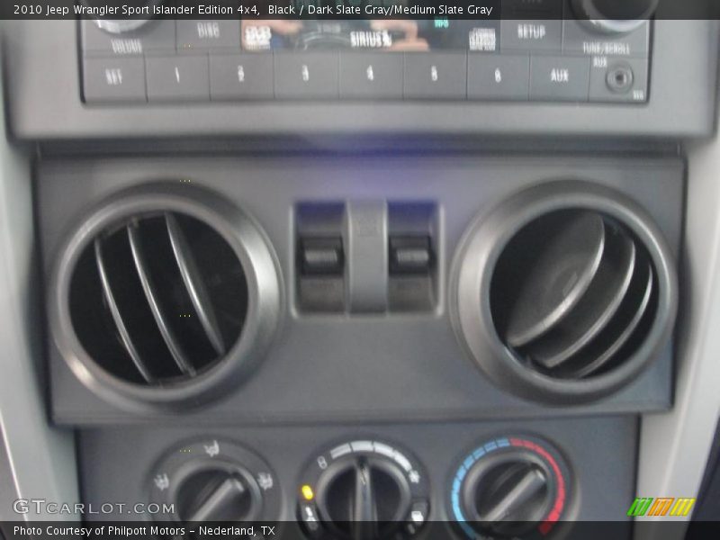 Black / Dark Slate Gray/Medium Slate Gray 2010 Jeep Wrangler Sport Islander Edition 4x4