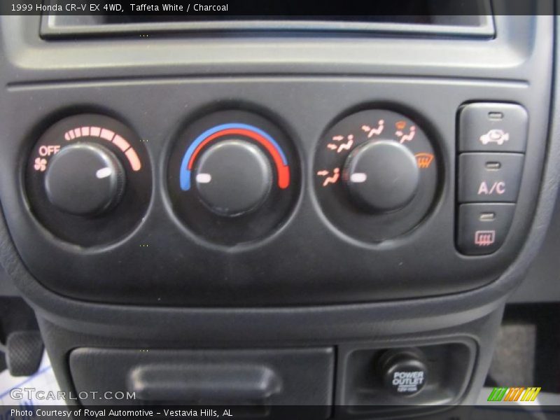 Taffeta White / Charcoal 1999 Honda CR-V EX 4WD
