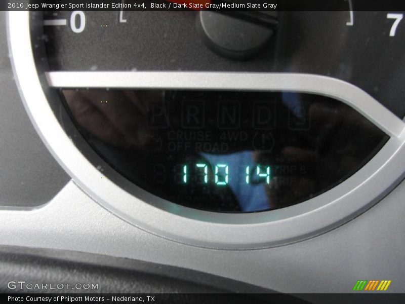 Black / Dark Slate Gray/Medium Slate Gray 2010 Jeep Wrangler Sport Islander Edition 4x4